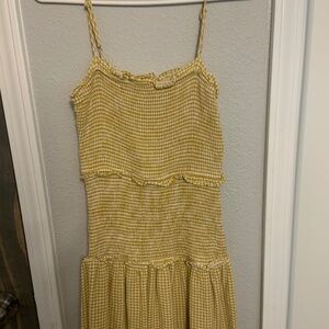 Bohme yellow mini dress